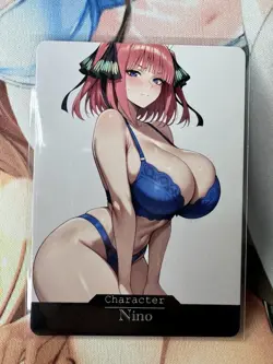 Nino Nakano Quintessential Quintuplets ACG Goddess Story Waifu Anime Custom Card - Image 1