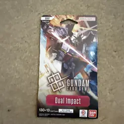 (7) BANDAI GUNDAM CARD GAME Dual Impact Booster Packs - Sealed - GD02 English - Image 1