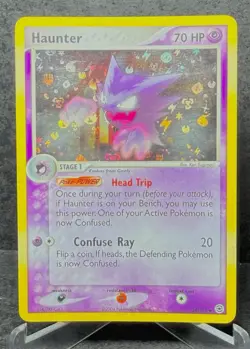 Haunter 34/112 FRLG Reverse Holo Fire Red Leaf Green Pokemon Card 2004 LP-NM - Image 1