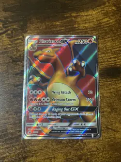Pokemon TCG Charizard GX Full Art Holo Card SM60-SM Promos - Image 1