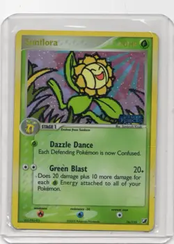 Pokemon Card - Sunflora Reverse - 16/115 - EX Unseen Forces - 2005 - Image 1