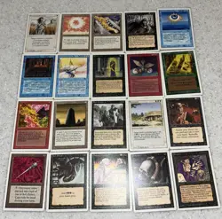Magic Unlimited Edition And Revised Card Deck Lot 500+ Cards Good Amount$10-100 - Image 1