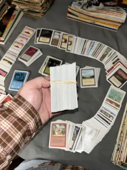 Magic Unlimited Edition And Revised Card Deck Lot 500+ Cards Good Amount$10-100 - Image 4