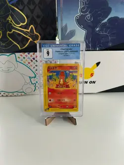 CGC 9 Charmander 2011 010/029 Starter Deck 1st Edition EM13 Japanese e Card - Image 1