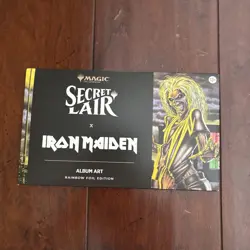 Secret Lair x Iron Maiden: Album Art - Rainbow Foil Edition - Image 1