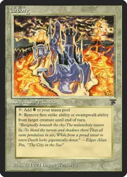 Urborg - Legends (LEG) - MODERATE PLAY - Image 1