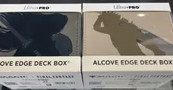 Ultra-Pro MTG 2x Final Fantasy Alcove Edge Deck Box - Cloud and Sephiroth - Image 1