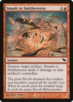 1x Smash to Smithereens - NM/LP - Shadowmoor Block - SPARROW MAGIC - Image 1