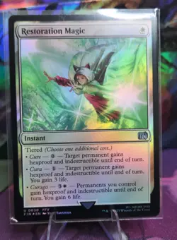 Restoration Magic Final Fantasy Foil - Image 1