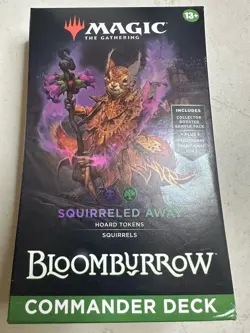 Sealed Magic the Gathering Bloomburrow Commander Deck Squirreled Away MTG (ENG) - Image 1