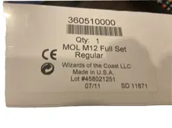 M12 Magic The Gathering Full Set Factory Sealed - Image 1