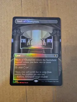 Vault of Champions (Borderless) Commander Masters Foil - Image 1