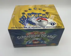 1999 Pokemon GERMAN 1st Edition Base Set Booster Box Display SEALED - Image 2