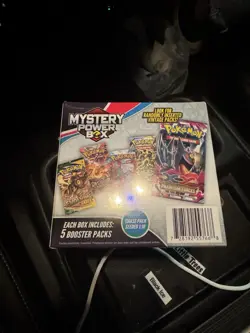 Pokemon Mystery Power Box SEALED Chase Pack Seeded 1:10 (5 Booster Packs) NEW - Image 1