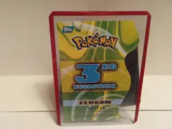 Pokemon Topps Advanced Challenge Die-cut Embossed Flygon Excellent Condition - Image 4
