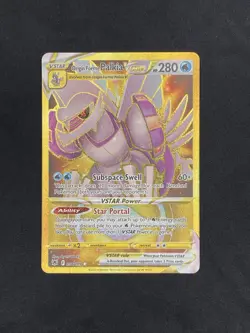 Origin Forme Palkia VStar Secret Rare Gold #208/189 Pokemon Astral Radiance - Image 1