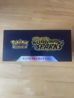 Pokemon TCG Scarlet & Violet SURGING SPARKS Elite Trainer Box FACTORY SEALED ETB - Image 2