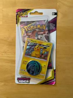 Pokemon Unified Minds Blister SM206 Pikachu SEALED - Image 1