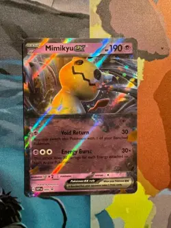 Pokemon TCG Mimikyu ex Sv Black Star Promos SVP004 Holo Promo Promo - Image 2