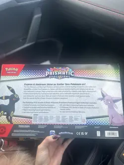 Pokemon TCG Prismatic Evolutions Premium Figure Collection Box ✅ Sealed - Image 2