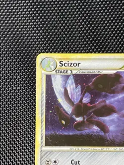 Scizor 7/90 - Holo Rare HGSS Undaunted Pokemon TCG LP - Image 2