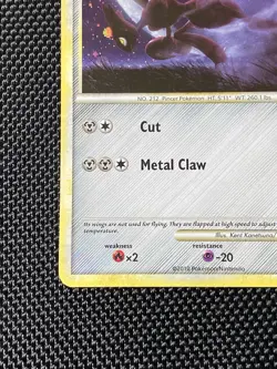 Scizor 7/90 - Holo Rare HGSS Undaunted Pokemon TCG LP - Image 5