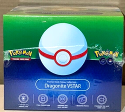 Pokemon GO Premier Deck Holder Box Dragonite VStar Collection Factory Sealed - Image 2