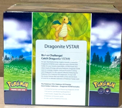 Pokemon GO Premier Deck Holder Box Dragonite VStar Collection Factory Sealed - Image 3