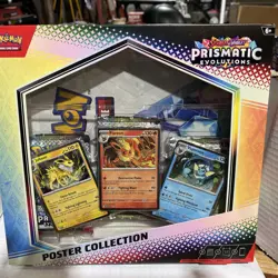 Pokemon TCG: Scarlet & Violet-Prismatic Evolutions Poster Collection - Image 1