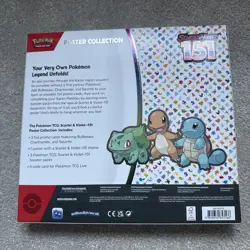 Scarlet & Violet 151 Poster Collection Box Pokemon TCG - Brand New & Sealed - Image 2