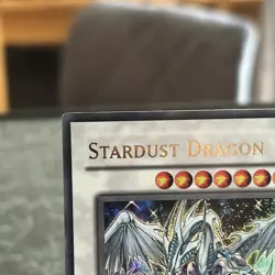 STARDUST DRAGON YU-GI-OH! ULTRA RARE TDGS-EN040 - YUGIOH - LIGHT PLAY - Image 4