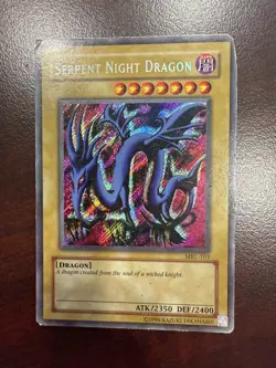 Serpent Night Dragon - MRL-103 - Secret Rare - Yu-Gi-Oh! Original Print-HP - Image 1