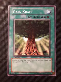 Yu-Gi-Oh! Gaia-Kraft, SRL-G096, Common, 1. Auflage, Deutsch, NM-EX - Image 1