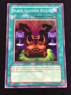 Yugioh Black Illusion Ritual MRL-051 Super (MP) - Image 1