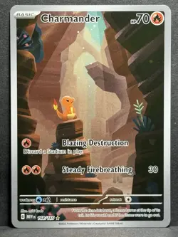 Pokemon TCG Charmander 168/165 SV Scarlet & Violet 151 Card NM Condition - Image 1