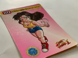 Chun-Li Street Fighter II Arcade capcom Card JAPAN GAME CARDDASS No.104 F/S #2 - Image 5