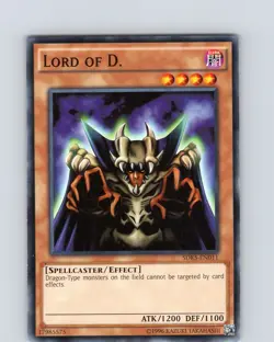 Yu-Gi-Oh TCG Lord Of D. SDKS-EN011 Unlimited Regular Common Card NM - Image 1