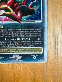 Darkrai LV.X - Diamond and Pearl Promos - MP - DP19 Pokemon Card - Image 4