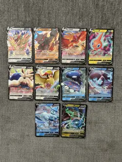 Pokemon V Lot (10 Cards) Various Sets - Image 1