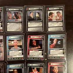 20x Star Trek CCG Motion Pictures Expansion Card Lot No Duplicates - Image 4