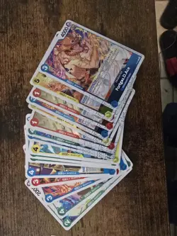 One Piece CCG Mixed Lot Holo, Rare, Promo and SR Cards All NM - Image 1