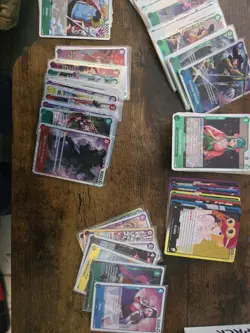 One Piece CCG Mixed Lot Holo, Rare, Promo and SR Cards All NM - Image 2