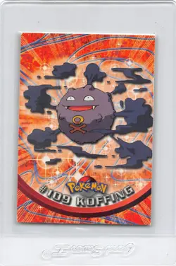 Koffing #109 - Topps BLUE LOGO - Series 2 - NON-HOLO - Pokemon Card - LP/P - Image 1