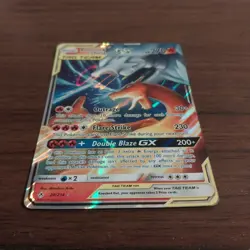 Reshiram & Charizard GX 20/214 Unbroken Bonds #20 Tag Team NM Full Art Card - Image 2