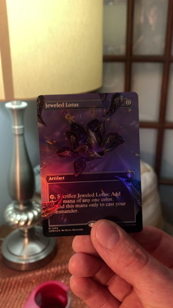 MTG - Jeweled Lotus - Borderless Commander - Foil - Alt Art - Watch Item Video! - Image 2