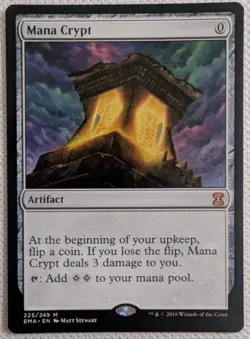 Mana Crypt - NM - Regular - Eternal Masters MTG Magic The Gathering - Image 3