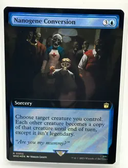 Nanogene Conversion (Extended Art) (Surge Foil) Magic MTG Doctor Who (0955) NM - Image 1