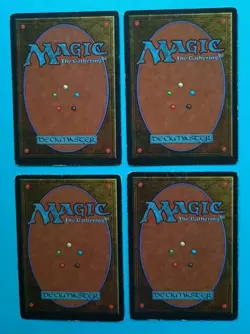 Magic the Gathering MTG Legends FALLEN ANGEL X 4 MP U 1994 Vintage Nice! - Image 3
