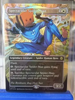 Spectacular Spider-Man (0236) (Borderless) (Textured Foil) Marvel's... - Image 1