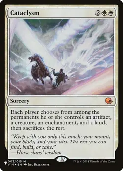 x2 Cataclysm #V14 3 | PLST The List | MTG - Image 1